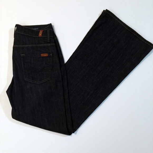 7 For All Mankind Denim - 7 For All Mankind Ginger High-Rise Flare Jeans, 26